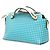 Borsa Fendi By The Way Mini in pelle stampata gingham bianca Bianco - vista 2