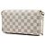 Louis Vuitton White Damier Azur Pochette Felicie Bianco - vista 2