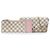 Louis Vuitton White Damier Azur Pochette Felicie Bianco - vista 6