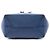 Zaino Louis Vuitton Lockme Bicolor Blu in pelle Taurillon - vista 3