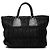Tote Prada em Tessuto Gaufre preto
