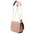 Borsa a tracolla Valentino VLock in pelle marrone Medium Carne - vista 2