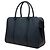 Borsa business Burberry in pelle di vitello blu Blu navy - vista 2