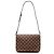 Louis Vuitton Brown Damier Ebene Musette Tango Short Strap Marron