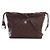 Clutch Chanel Brown CC Quilted Lambskin con cordón y correa Castaño