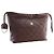 Clutch Chanel Brown CC Quilted Lambskin con cordón y correa Castaño - vista 10