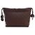 Clutch Chanel Brown CC Quilted Lambskin con cordón y correa Castaño - vista 2