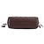 Clutch Chanel Brown CC Quilted Lambskin con cordón y correa Castaño - vista 3