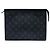 Louis Vuitton Black Monogram Eclipse Pochette Voyage MM Nero