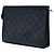 Louis Vuitton Black Monogram Eclipse Pochette Voyage MM Nero - vista 2