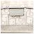 Autre Marque Bolso Book Tote Dior Gray Medium de lona bordada Oblique Castaño - vista 5