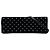 Autre Marque Borsa crossbody in velluto nero con cristalli Saint Laurent