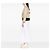 Autre Marque Borsa crossbody in velluto nero con cristalli Saint Laurent - vista 5