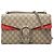 Borsa a tracolla Gucci Dionysus Medium GG Supreme Beige