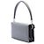 Bolso Satchel Prada Mini Saffiano Lux Sound Lock Gris Castaño - vista 2