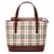 Tote Burberry Beige House Check Canvas