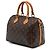 Louis Vuitton Brown Monogram Speedy Bandouliere 25 Marrone - vista 2