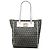 Fendi Tote aus schwarzem Zucchino-Canvas