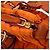Bolsa Satchel Prada Orange Tessuto Gaufre Laranja - vista 6