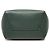 Céline Bolso Bucket Seau Sangle Celine Small de piel de becerro granulada verde Verde oscuro - vista 3