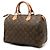 Louis Vuitton Brown Monogram Speedy 30 Castaño - vista 2