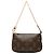 Louis Vuitton Brown Monogram Mini Pochette Accessoires Marrone