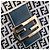 Fendi Gray Zucchino Canvas Double Flap Mamma Marrone - vista 6