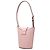 Salvatore Ferragamo Borsa a tracolla Trifolio piccola in pelle rosa Ferragamo - vista 2