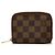 Louis Vuitton Monedero Zippy Coin Brown Damier Ebene Castaño