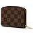 Louis Vuitton Monedero Zippy Coin Brown Damier Ebene Castaño - vista 2