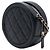 Chanel Black Caviar CC Filigree Runde Clutch mit Kette Schwarz - Ansicht 2
