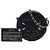 Chanel Black Caviar CC Filigree Runde Clutch mit Kette Schwarz - Ansicht 7