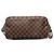 Louis Vuitton Brown Damier Ebene Neverfull MM Marrone - vista 3