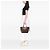 Louis Vuitton Brown Damier Ebene Neverfull MM Marrone - vista 6