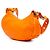 Balenciaga Orange Croc Embossed Leather Motocross Le Cagole XS Arancione - vista 2