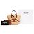 Céline Celine Beige Teen Supple Raffia Cuir Triomphe Classic Panier Tote - vista 7