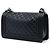 Le Boy Chanel Black Old Medium Quilted Lambskin Boy Flap Preto - vista 2
