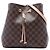 Néonoé Louis Vuitton Brown Damier Ebene NeoNoe MM Braun