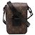 Louis Vuitton Brown Monogram Macassar S Lock Vertical Wearable Crossbody Marrone
