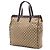 Tote Gucci in tela GG beige - vista 2