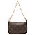 Louis Vuitton Brown Monogram Mini Pochette Accessoires Marron