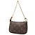 Louis Vuitton Brown Monogram Mini Pochette Accessoires Marron - vue 2