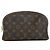 Louis Vuitton Brown Monogram Trousse Toilette 25 Castaño