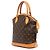 Louis Vuitton Brown Monogram Lockit PM Castaño - vista 2