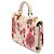 Borsa Dolce & Gabbana Pink Mini Leather Floral Von Miss Sicily Satchel Rosa - vista 2
