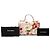 Borsa Dolce & Gabbana Pink Mini Leather Floral Von Miss Sicily Satchel Rosa - vista 8