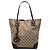 Gucci Beige GG Canvas GG Charm Tote
