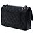 Chanel Black Medium Classic Lambskin Double Flap Negro - vista 2