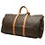 Louis Vuitton Brown Monogram Keepall Bandouliere 60 Marrone - vista 2
