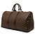 Louis Vuitton Brown Damier Ebene Keepall 50 Marrom - vista 2